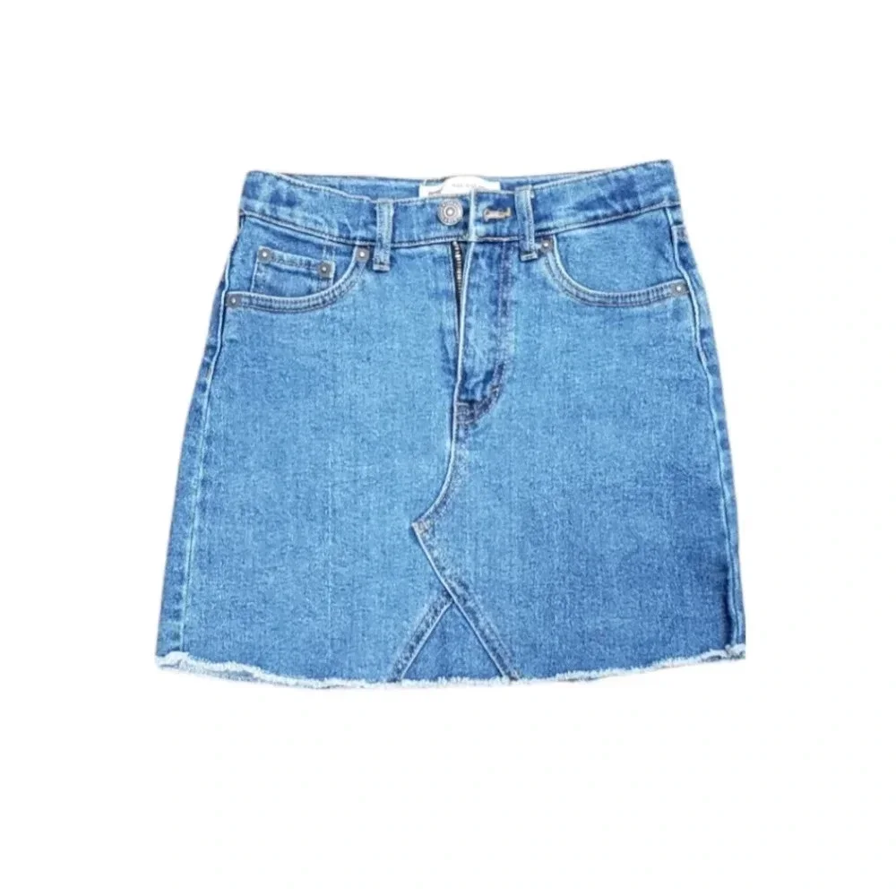 Levi's Girl's High Rise Mini Denim Skirt 10